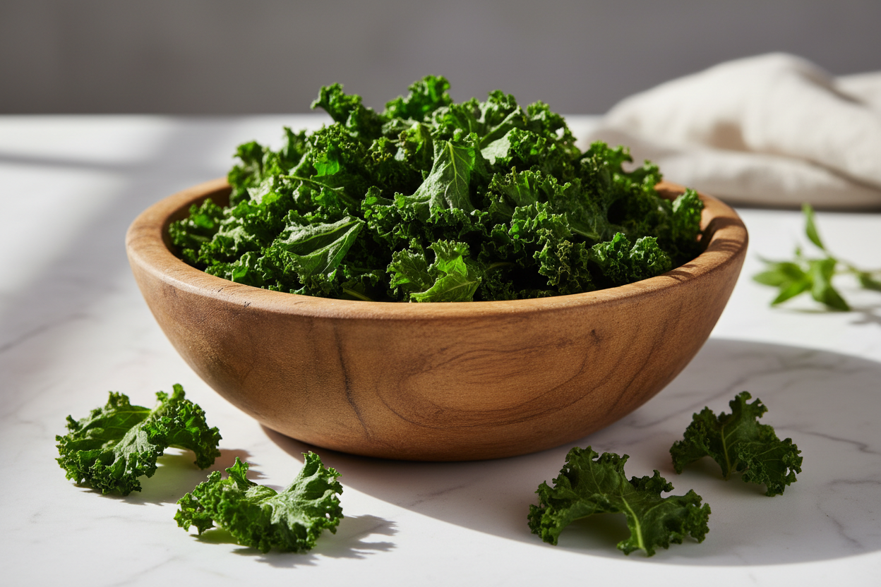 Kale Chips - Roasted Garlic
